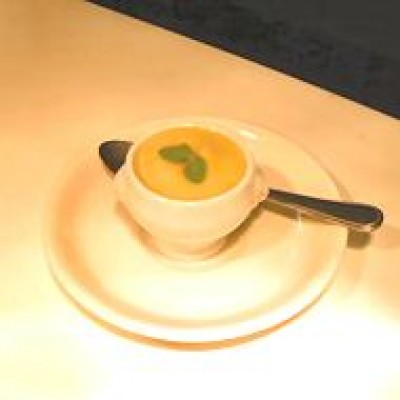 Parsnip and Blossom Honey Soup  